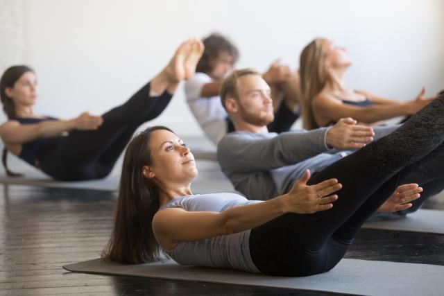 Exercice physique de groupe